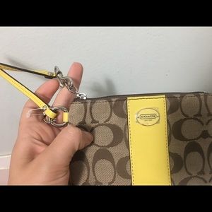 Coach wristlet
